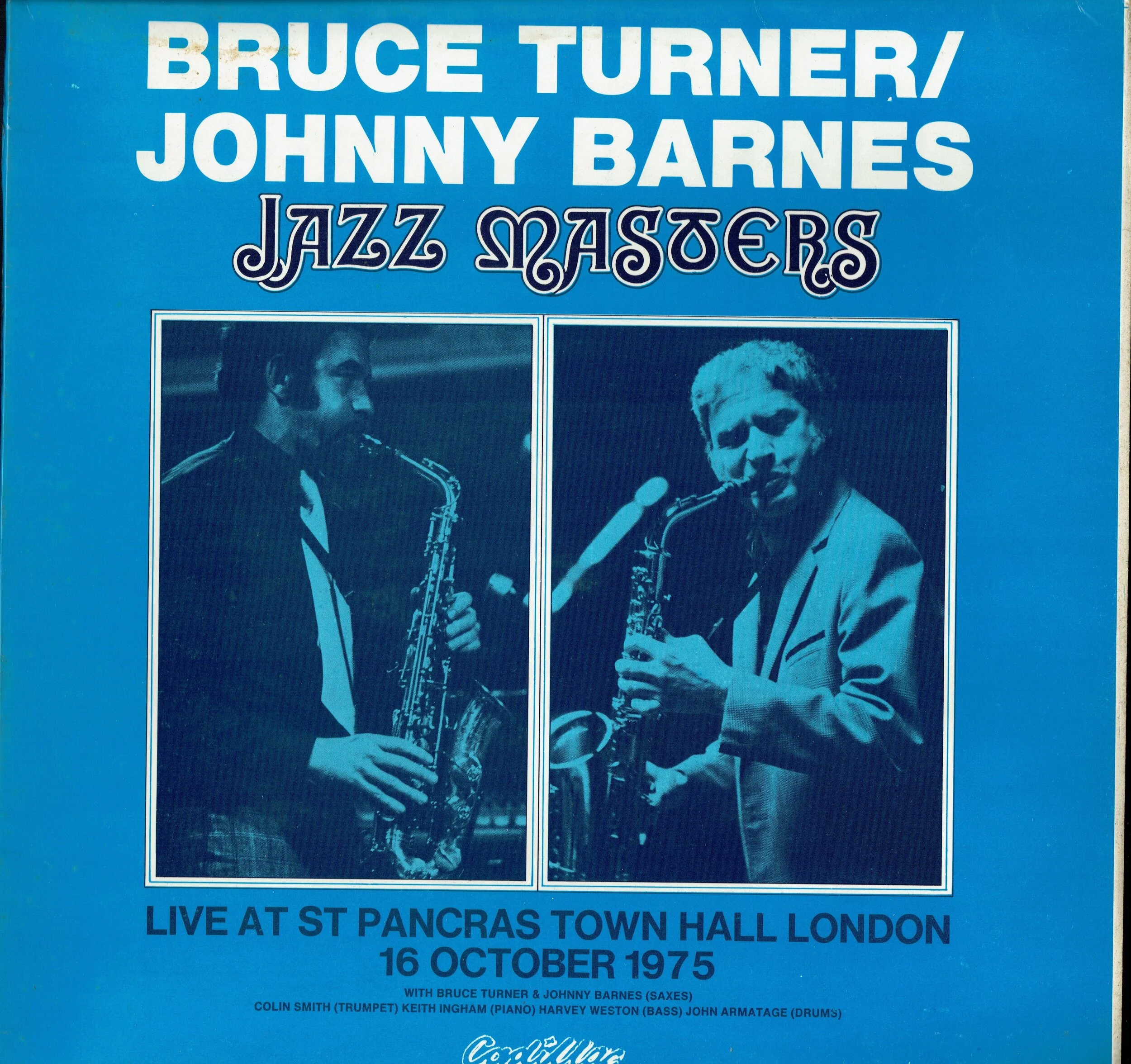 Bruce Turner / Johnny Barnes ‎– Jazz Masters