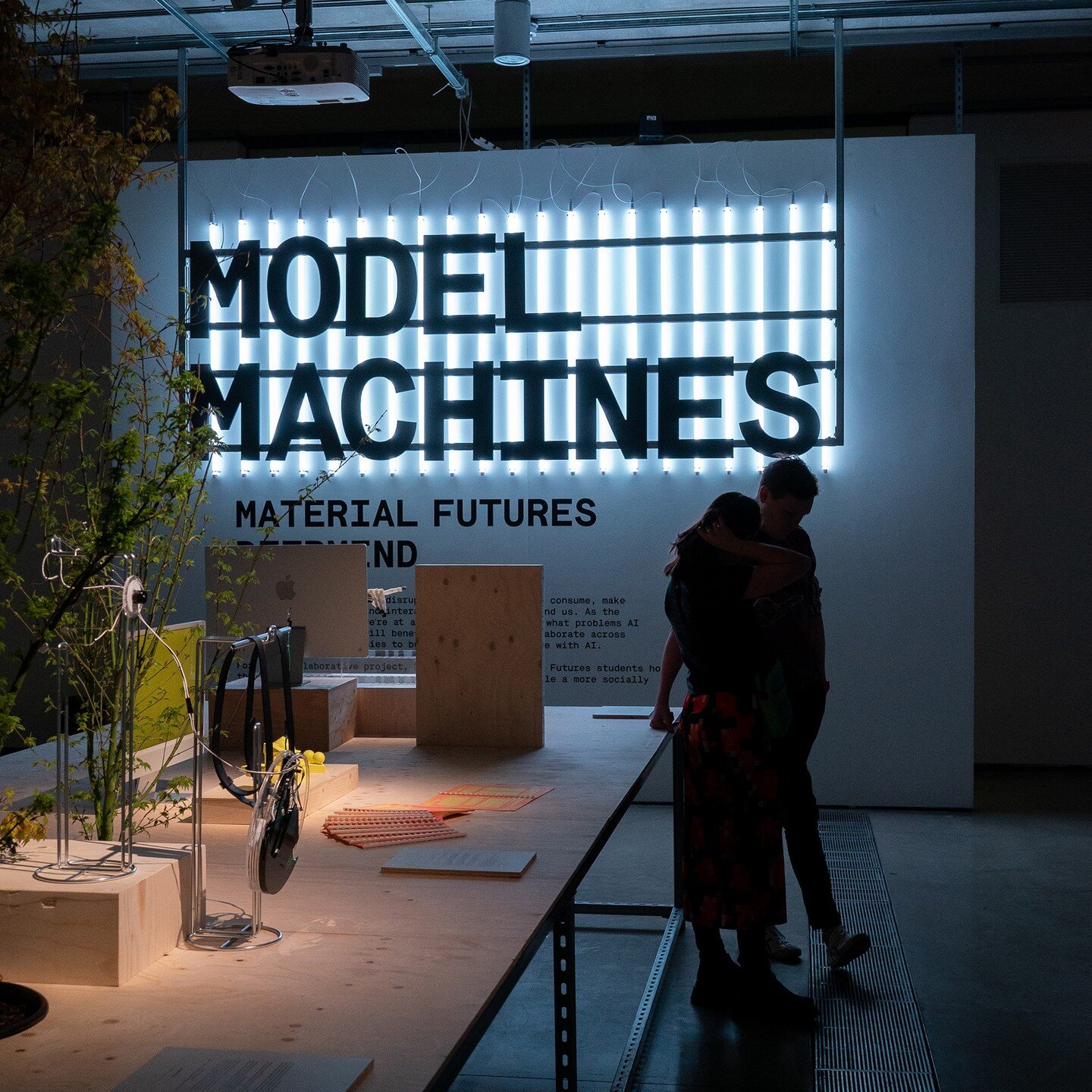 MODEL MACHINES is on at the @lethabygallery 💥

Artificial Intelligence is disrupting the way we learn, consume, make decisions, do our jobs and interact with the world around us. As the technology progresses, we&rsquo;re at a pivotal moment to ask w