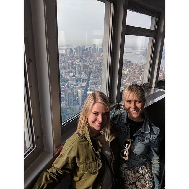 Happy birthday my lovely and OLDER sister! 😂 Can't wait to explore and be close to you again 😭🥳💛 #virtualhug #empirestateofmind #latergram