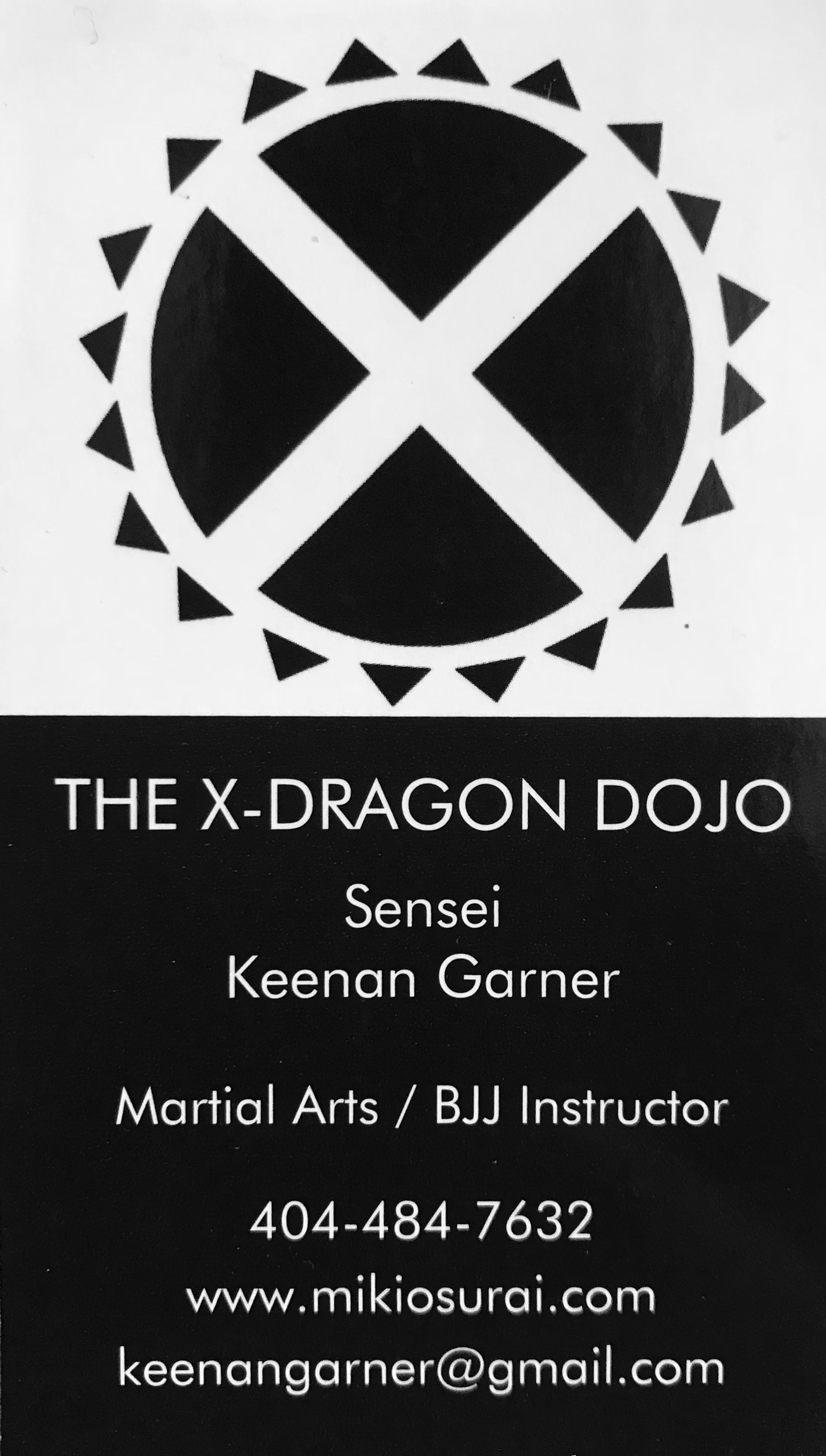 Sensei Keenan Garner