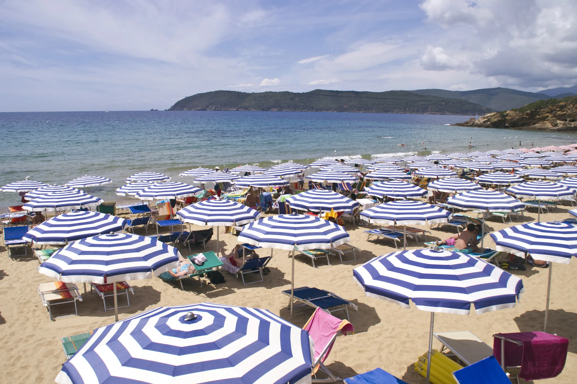 Spiaggia attrezzata del residence