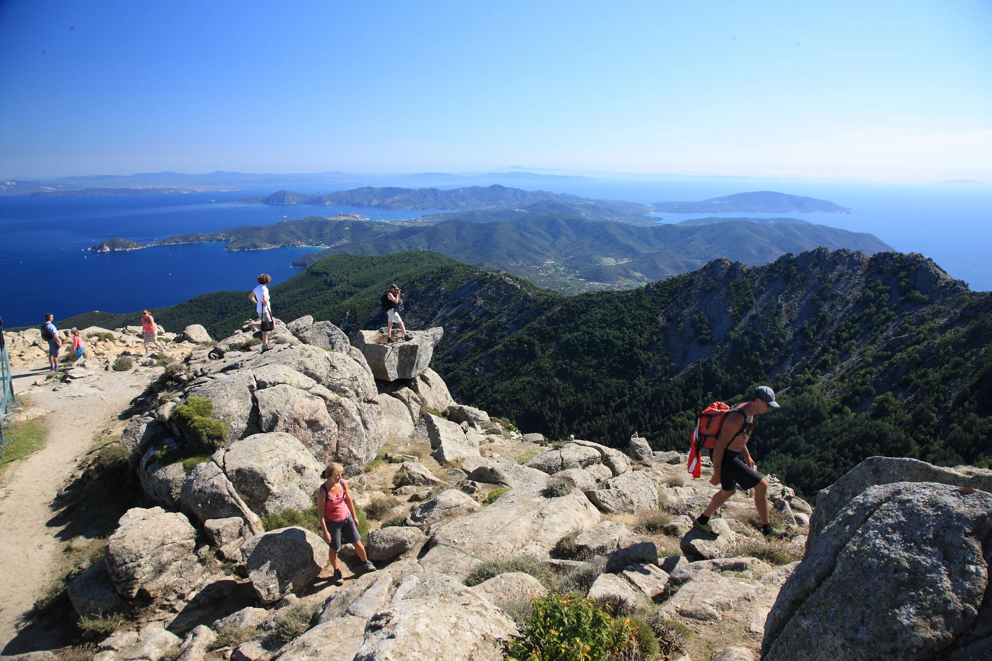 Sulle cime dell’isola