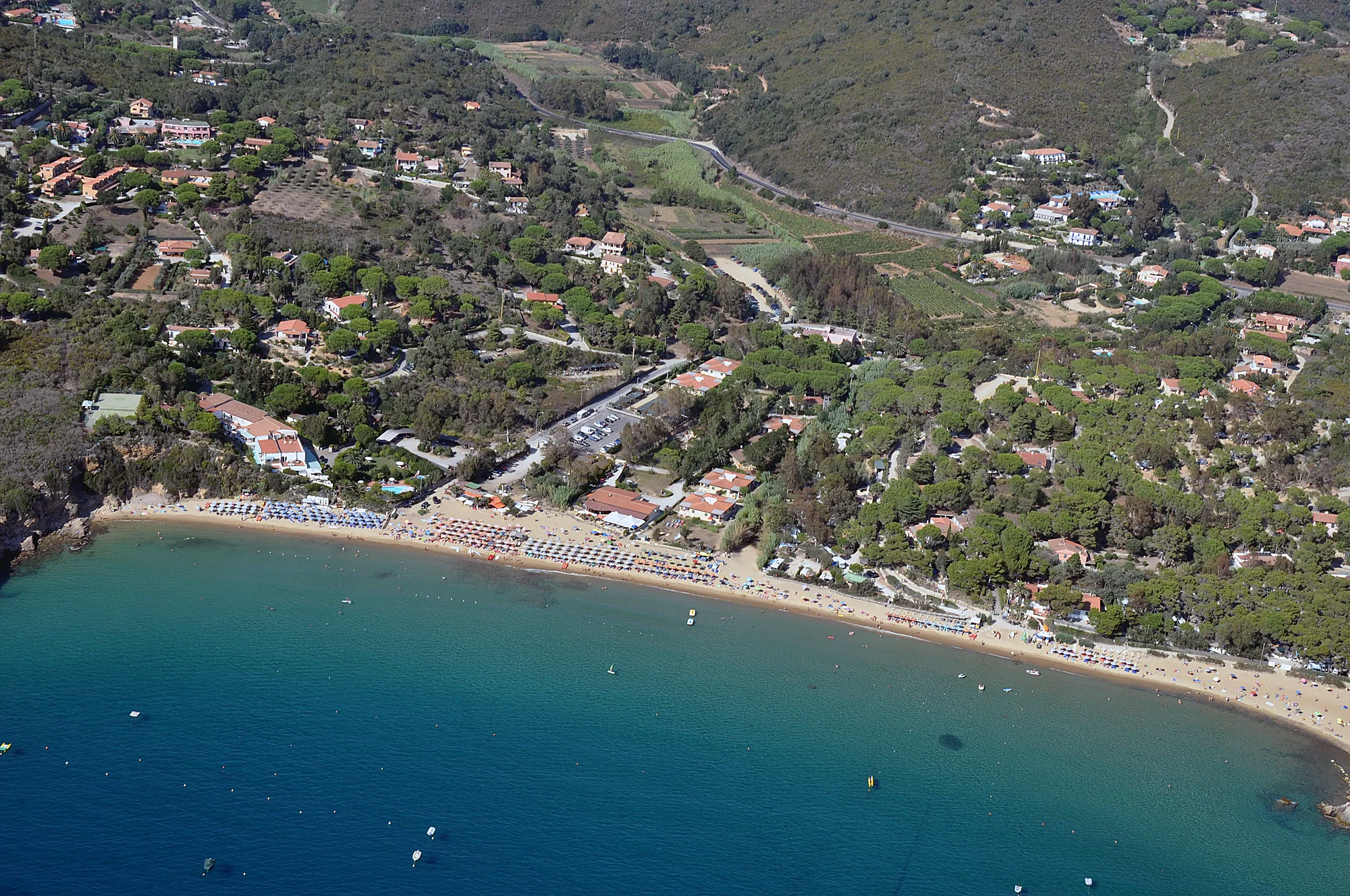 Veduta aerea del residence