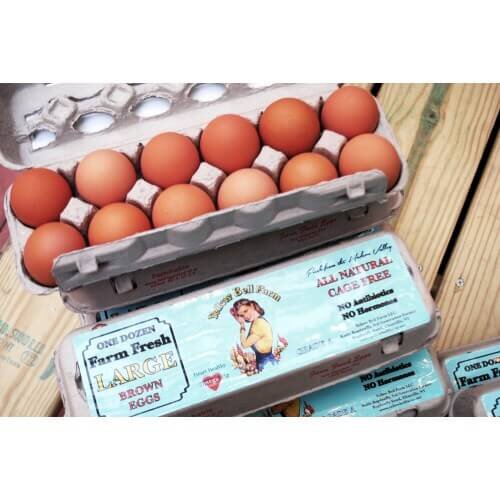 Yellow Bell dozen eggs