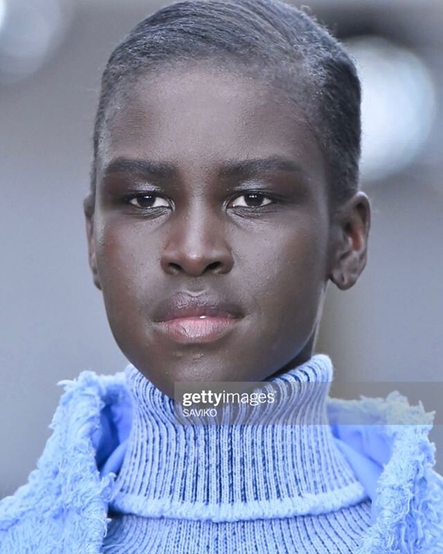 Richard Malone #LFW 
Makeup applied by me 
Keyed by @pablo_rodriguez_makeup