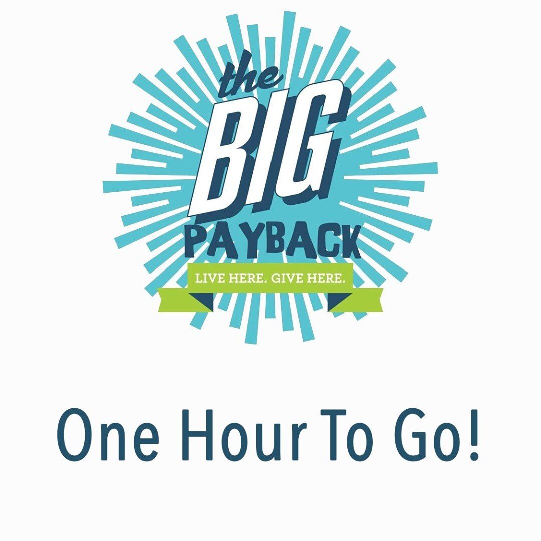 There's less than an hour left to support incredible nonprofits with the #BigPayback. Whatever cause you care about, there's a nonprofit to support. Search by category or city via link in bio.