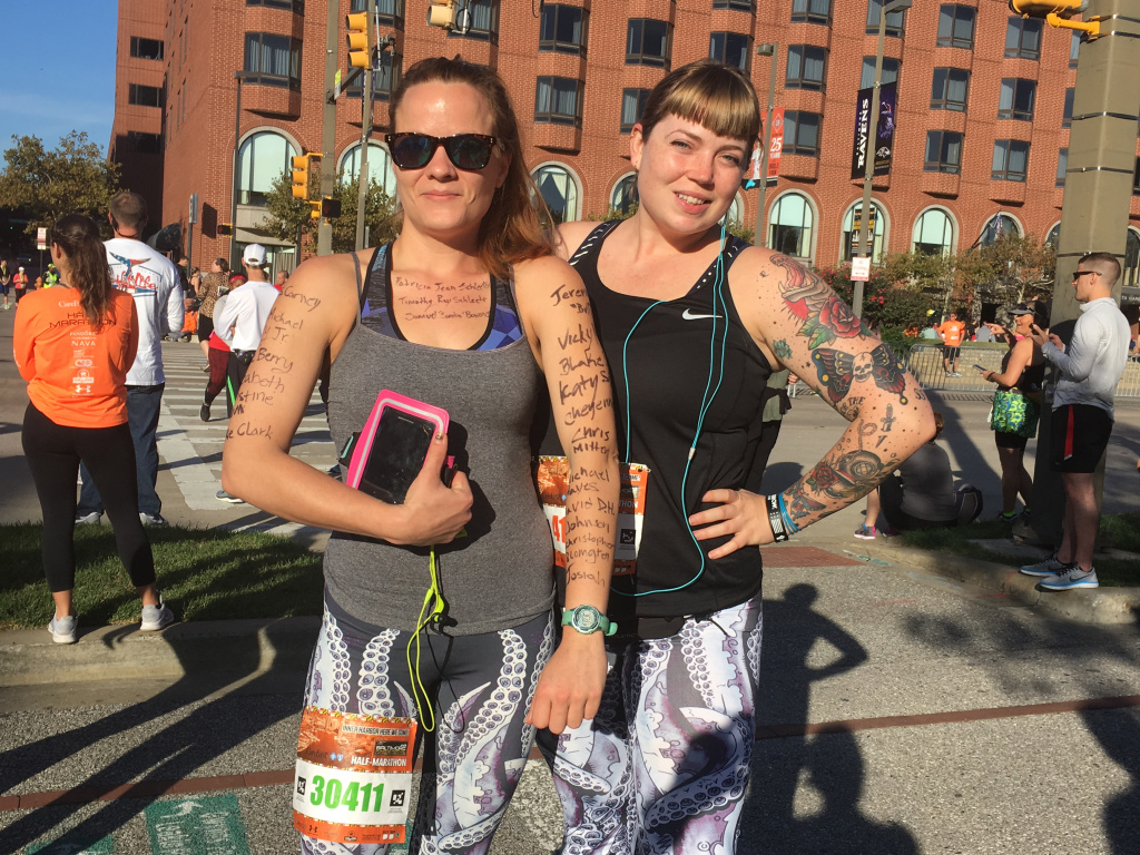 Patti, by the way, did her first half in 2017, absolutely crushing it with the astounding time of 2:25:04! She did barf her guts out after but that is to be expected when you push that hard and chew nicotine gum while you run.