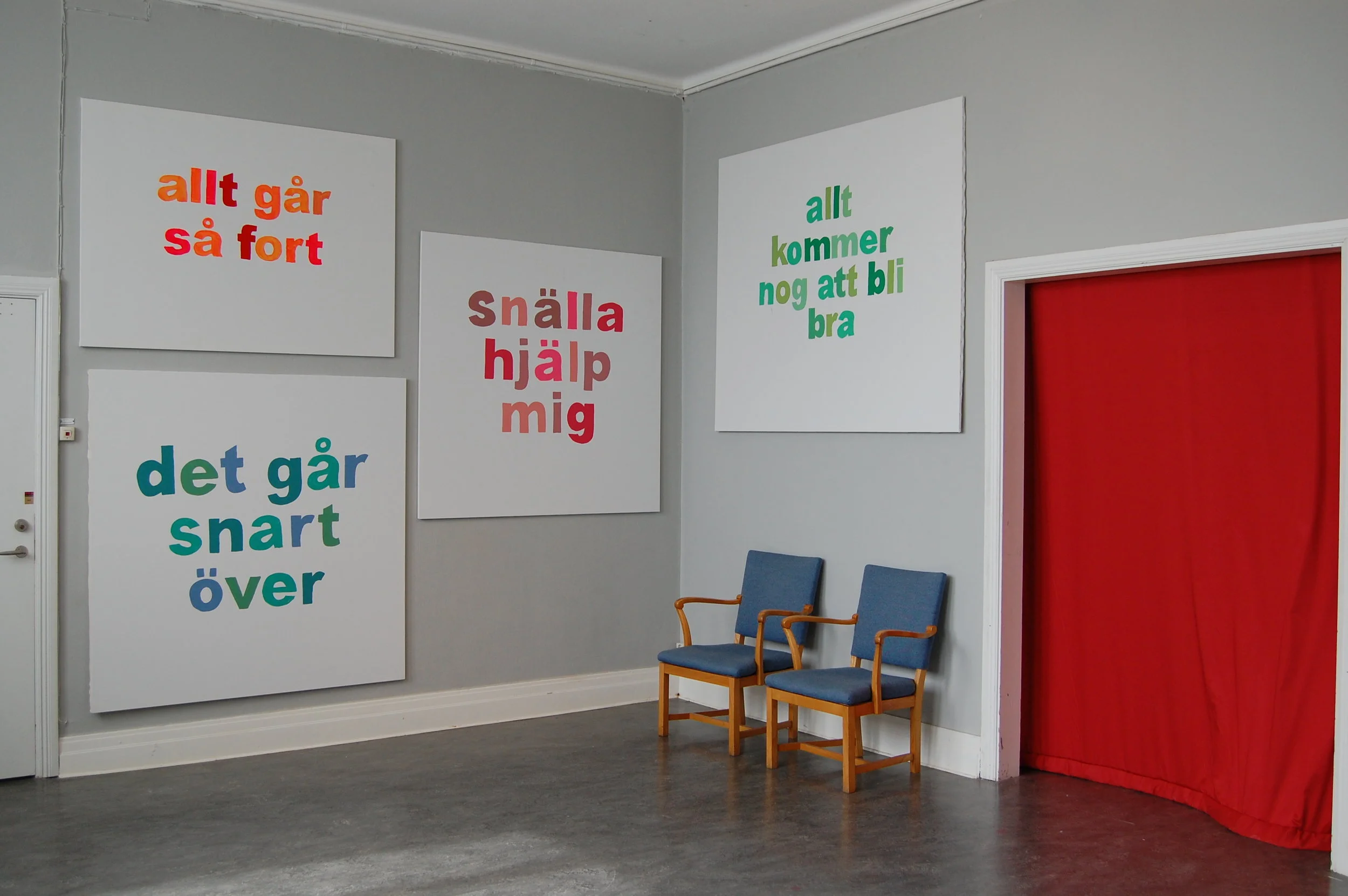    Tänk att allt blev så här   Ystad Konstmuseum 2008 