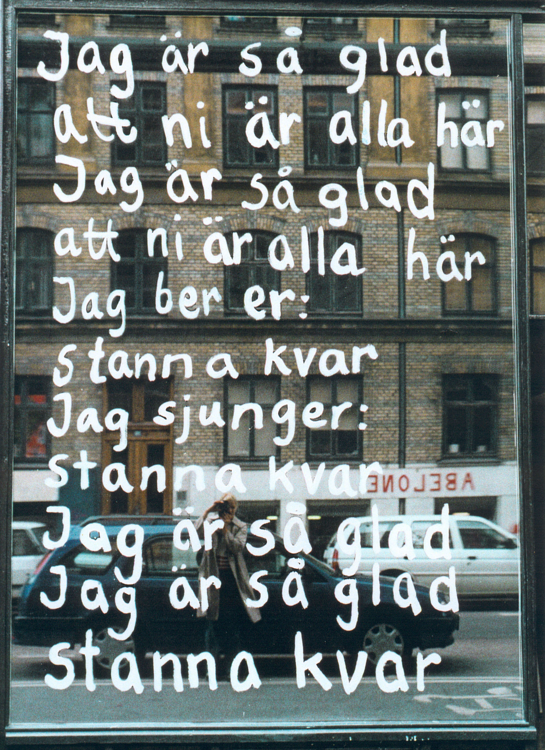 The First song of Seven 1998 . I am so happy that you all are here. Please stay.