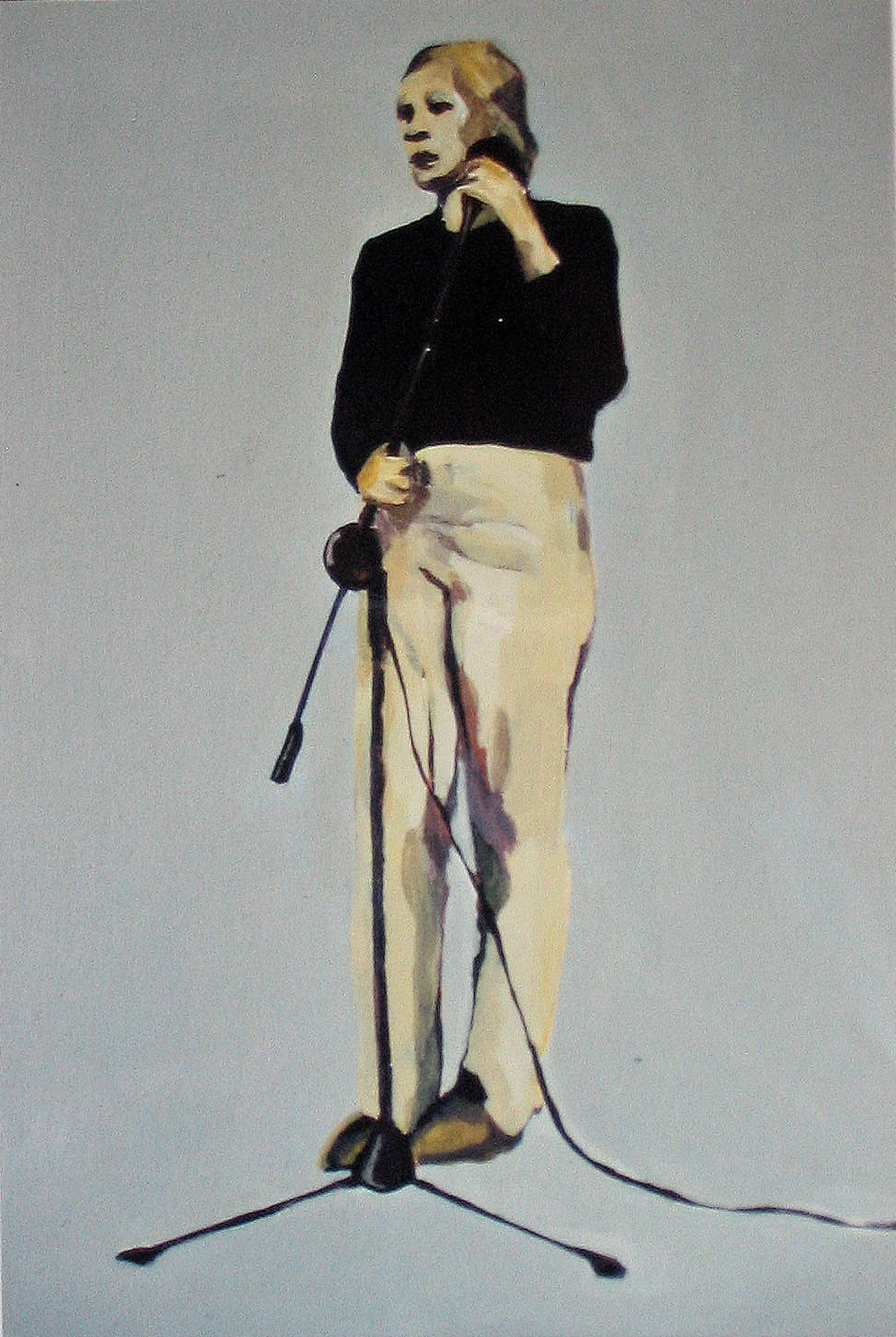 Acrylic paint 50 cm x 35 cm.