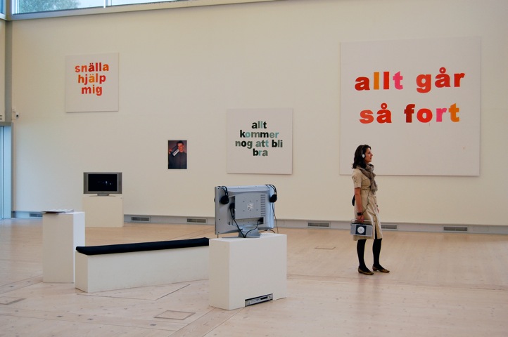 Allt går så fort Uddevalla Konsthall 2008