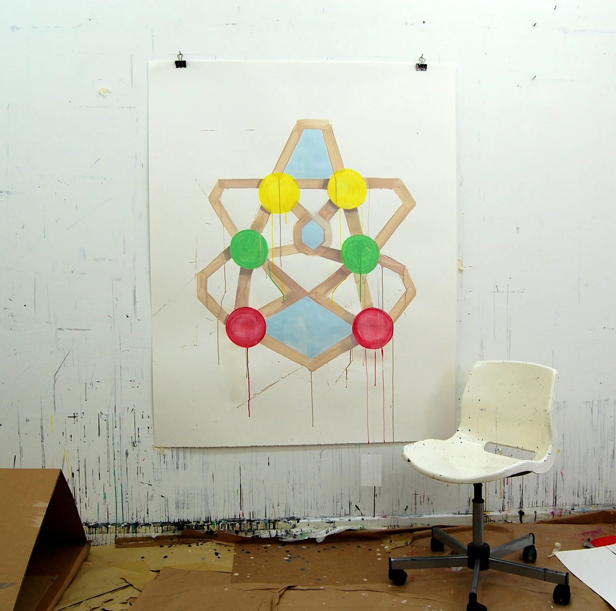  Decades of Yellow Green and Red  