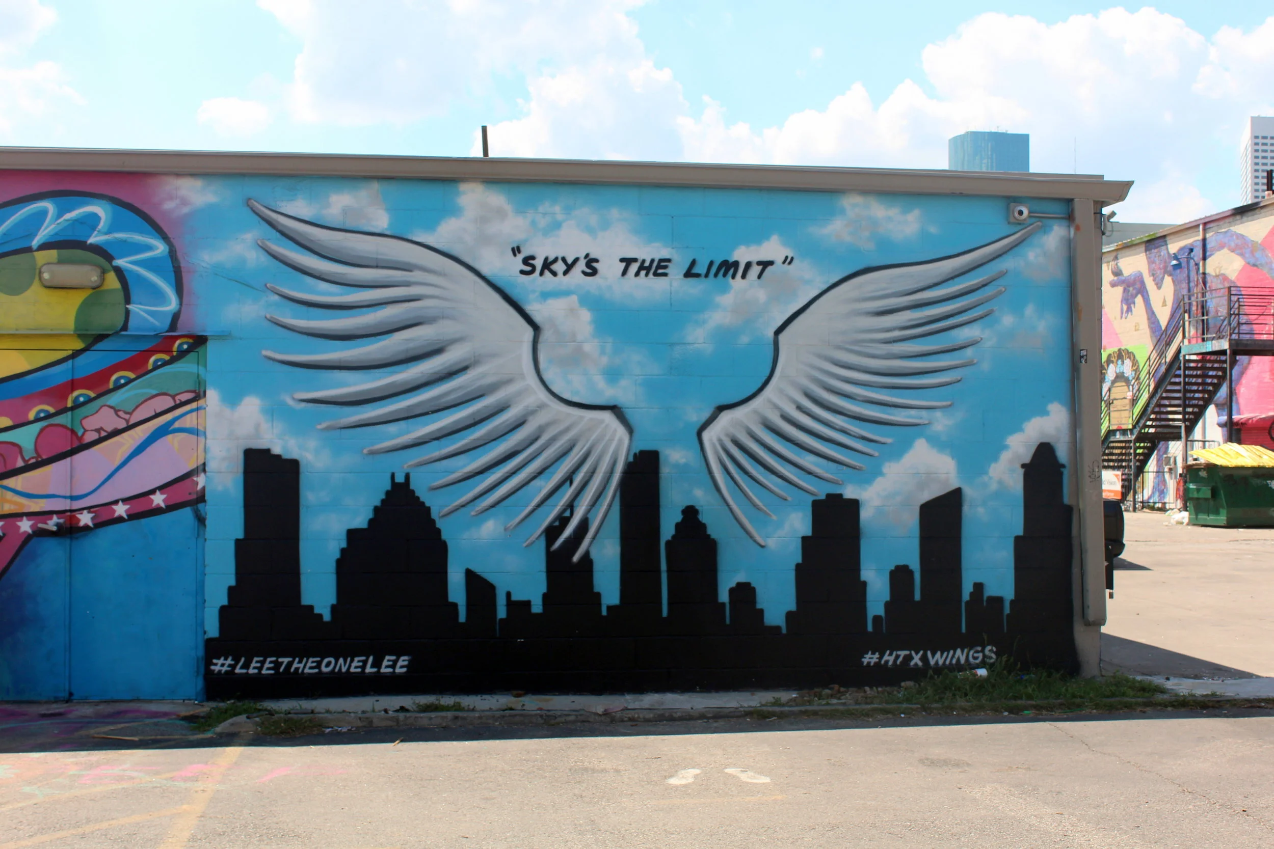 Houston - EaDo - Houston Graffiti Building - HTX Wings by Wally Gobetz.jpg
