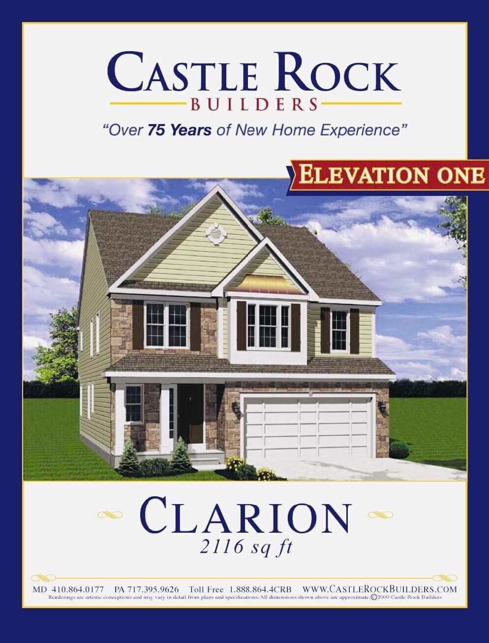 Clarion 2,116 Sq. Ft.