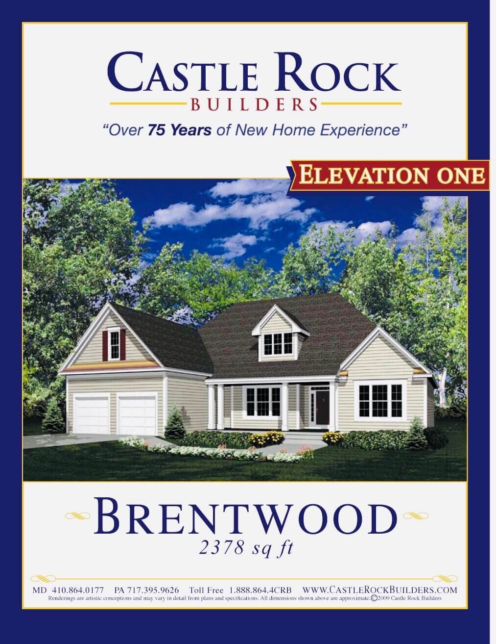 Brentwood 2,378 Sq. Ft.