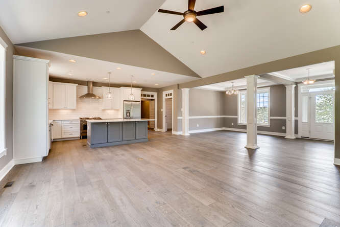 Castle Rock Builders in Hereford zone family room