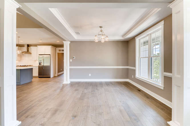 Castle Rock Builders in Hereford zone dining room