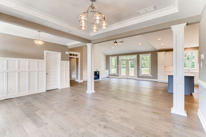 Dining room custom built rancher Hereford zone MD