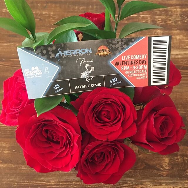 A few tickets are still available for Live Comedy at The Roast Valentines night❣️ Pick yours up today at The Brewery or The Roast.  #valentinesday2020 #laughsontap #livecomedy #theroastalamosa #visitalamosa #sanluisvalleybrewingcompany