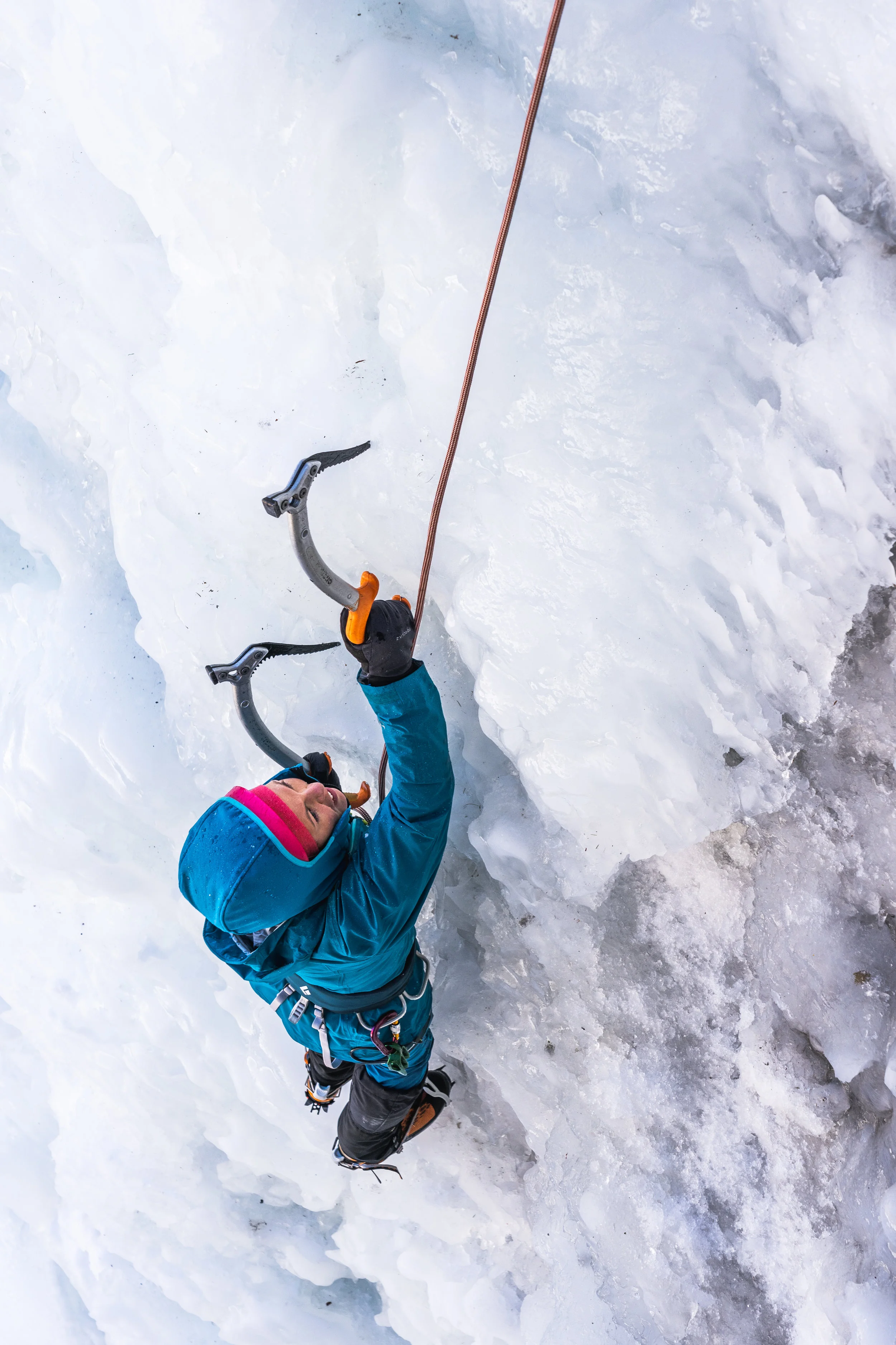 Olga cascade de glace