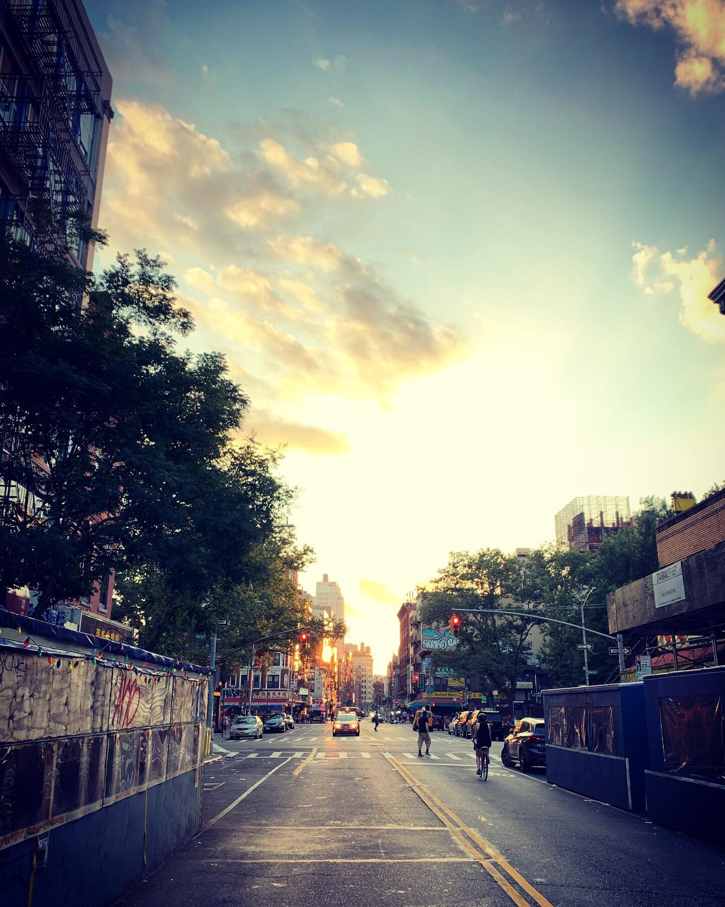 Chinatown summer sunsets