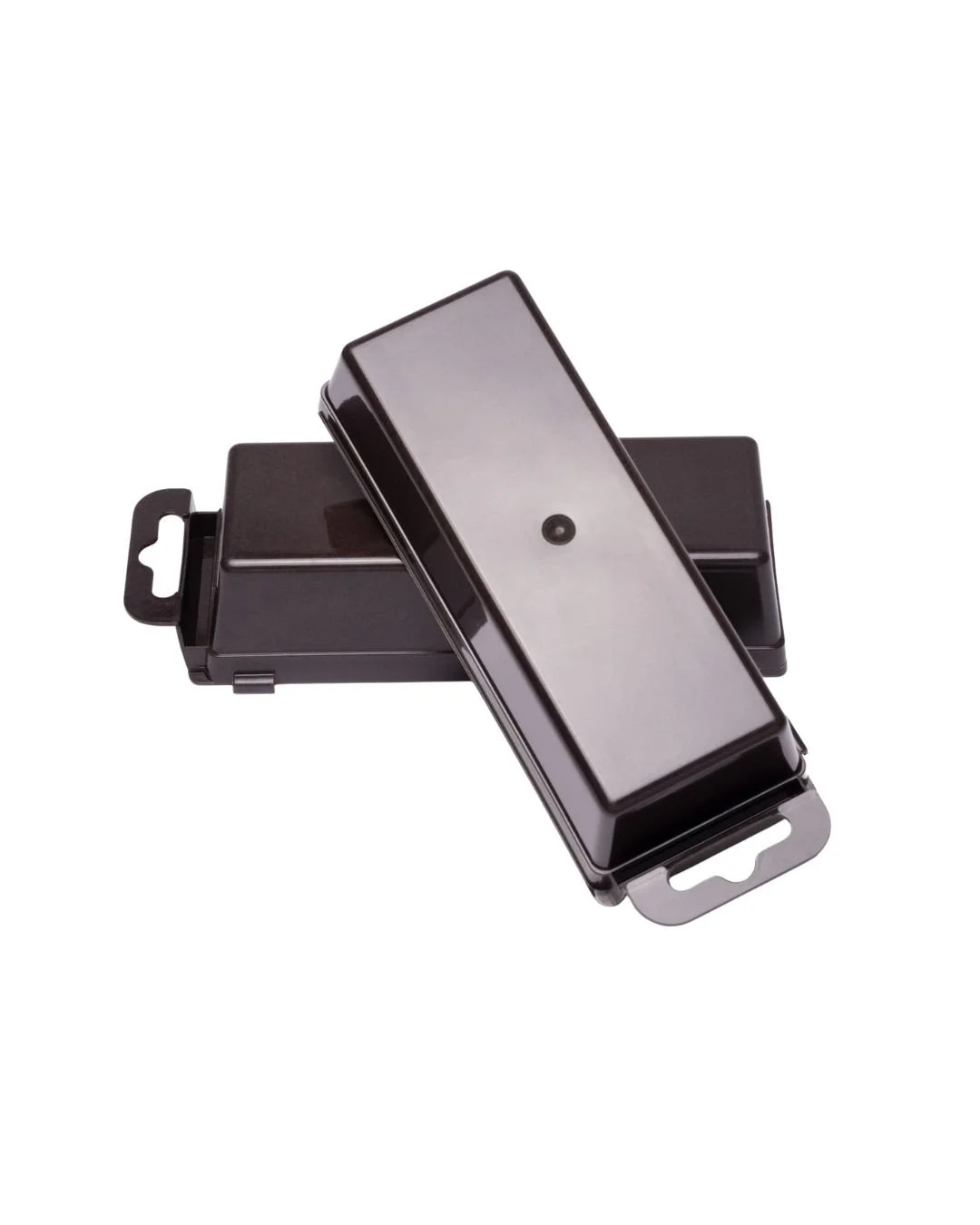 Set of injection moulded boxes, made from polypropylene containing Renol. Sustainable, CO₂-reducing and recyclable material. Lignin Industries.