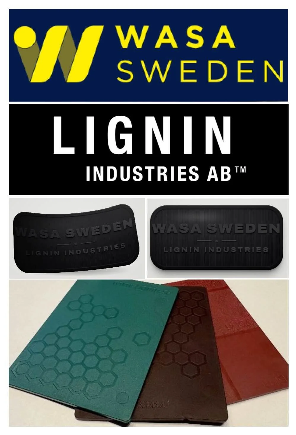 Press release – Wasa Sweden and Lignin Industries Announces Strategic Partnership to Accelerate Lignin-Based Materials into Trims & Accessories for Fashion