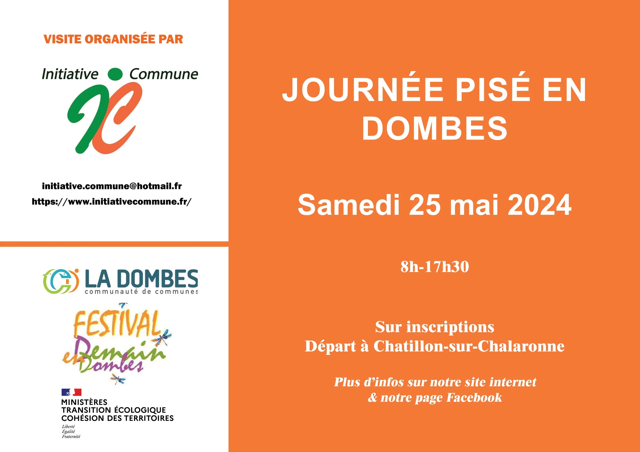 Journée Pisé du 25 mai 2024
