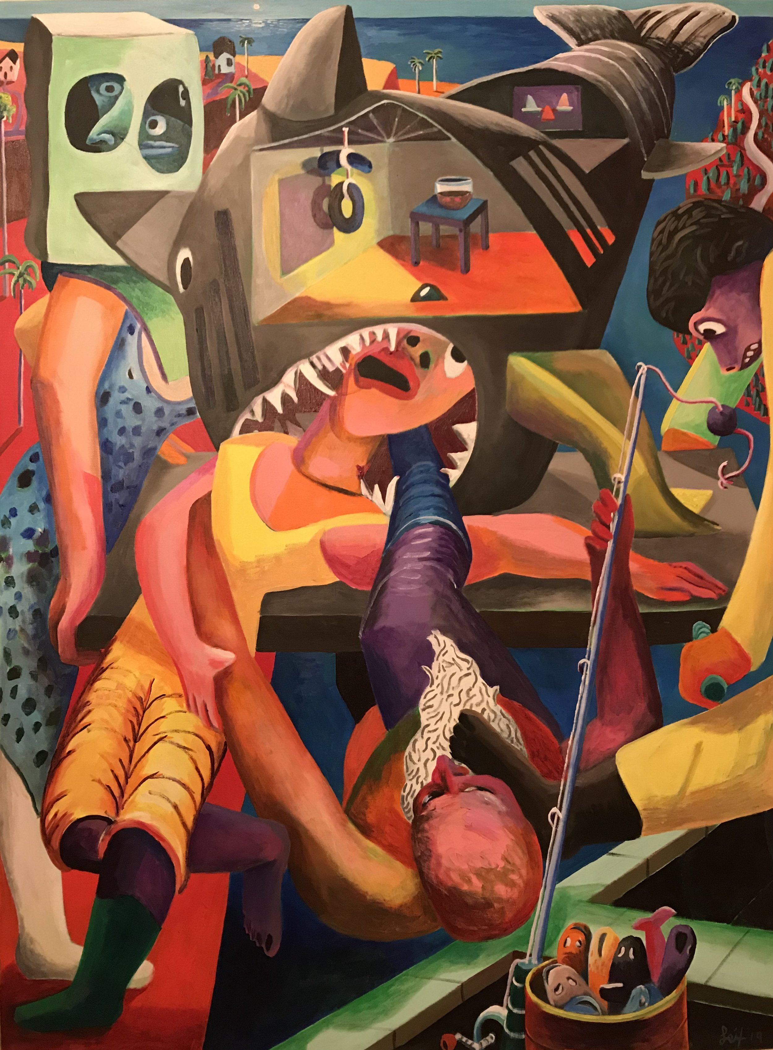 Waiting On An Egg by Leif Larson