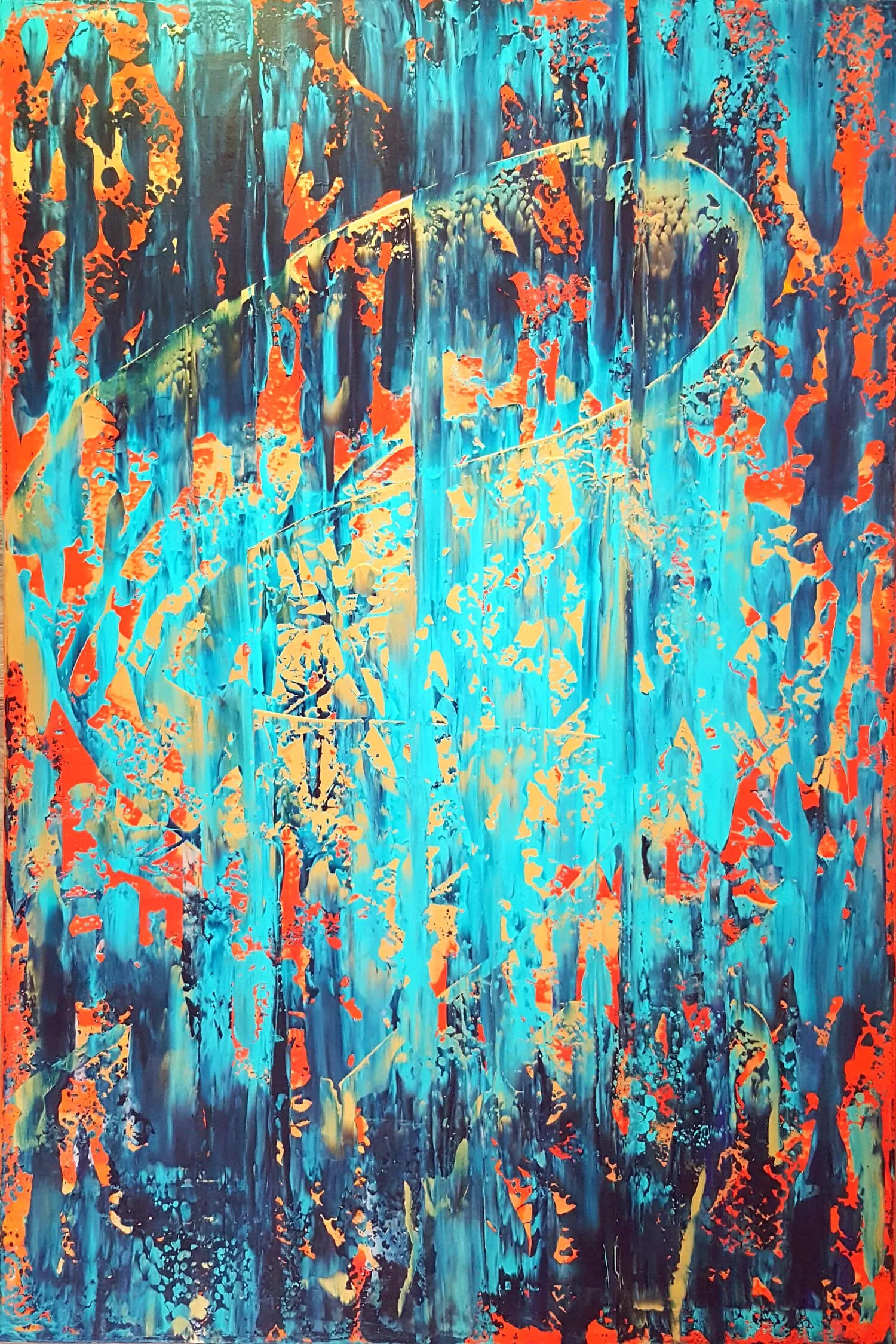 The Sun in the Waterfall by Ivana Olbricht