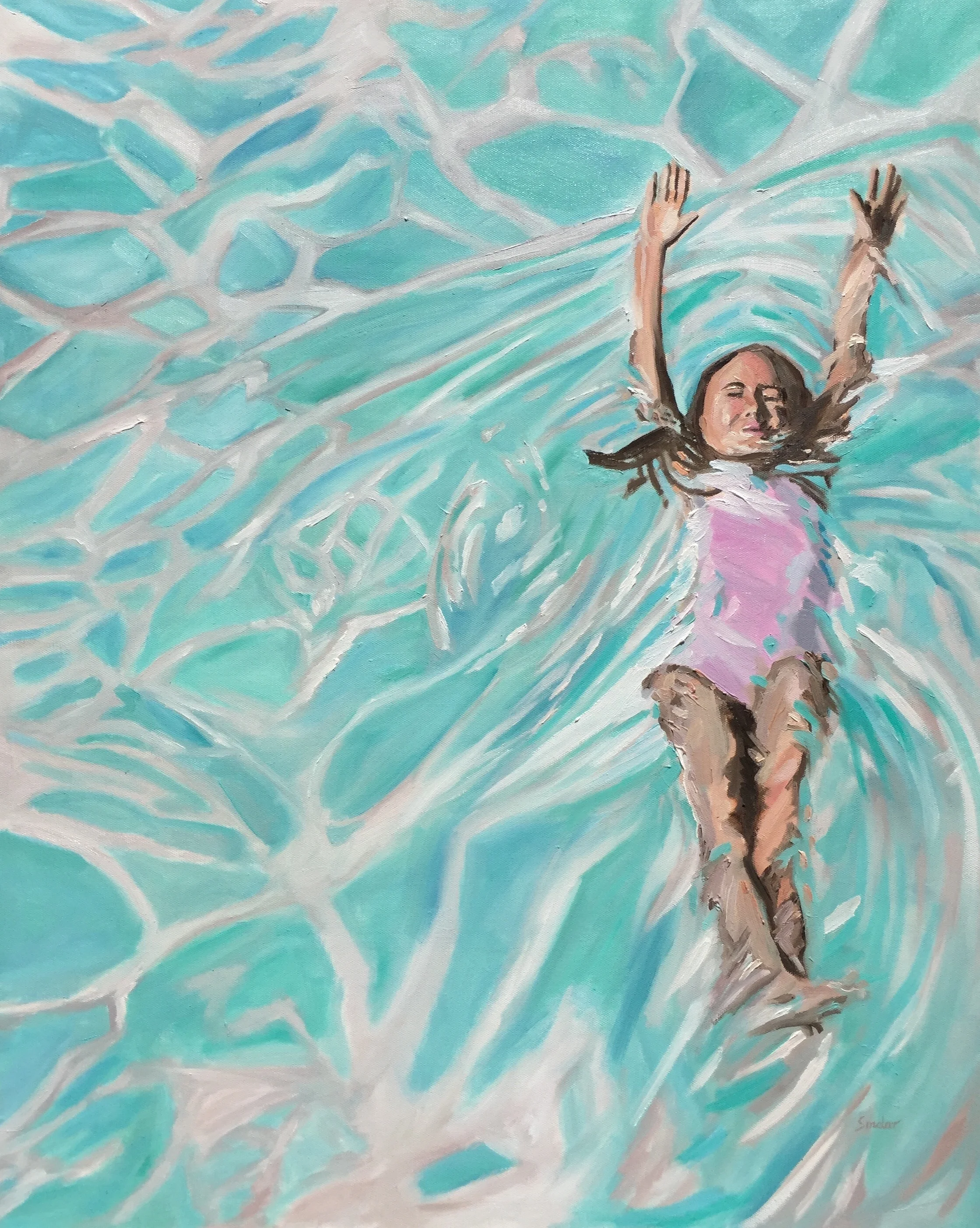 Angie Sinclair_Splash_oil on Canvas_ 24x30 .jpg