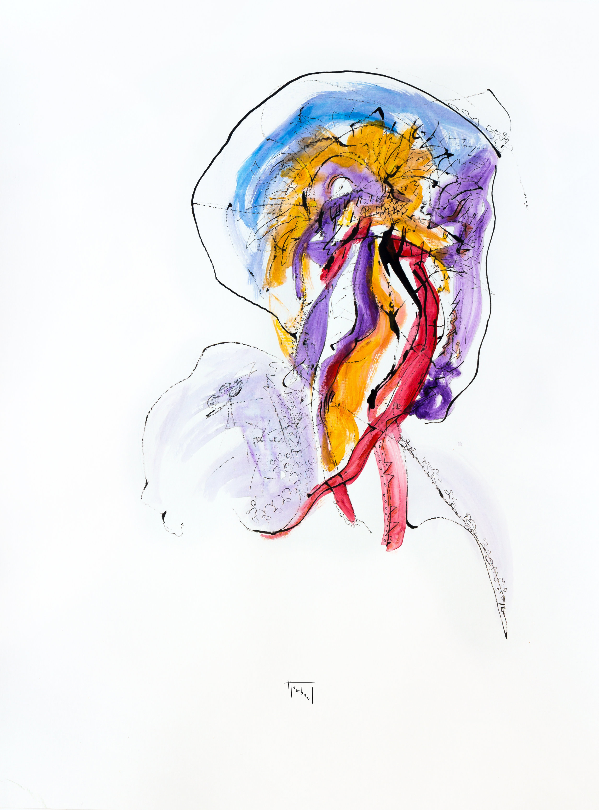 Heads on Fire 3 by Geert Heirbaut