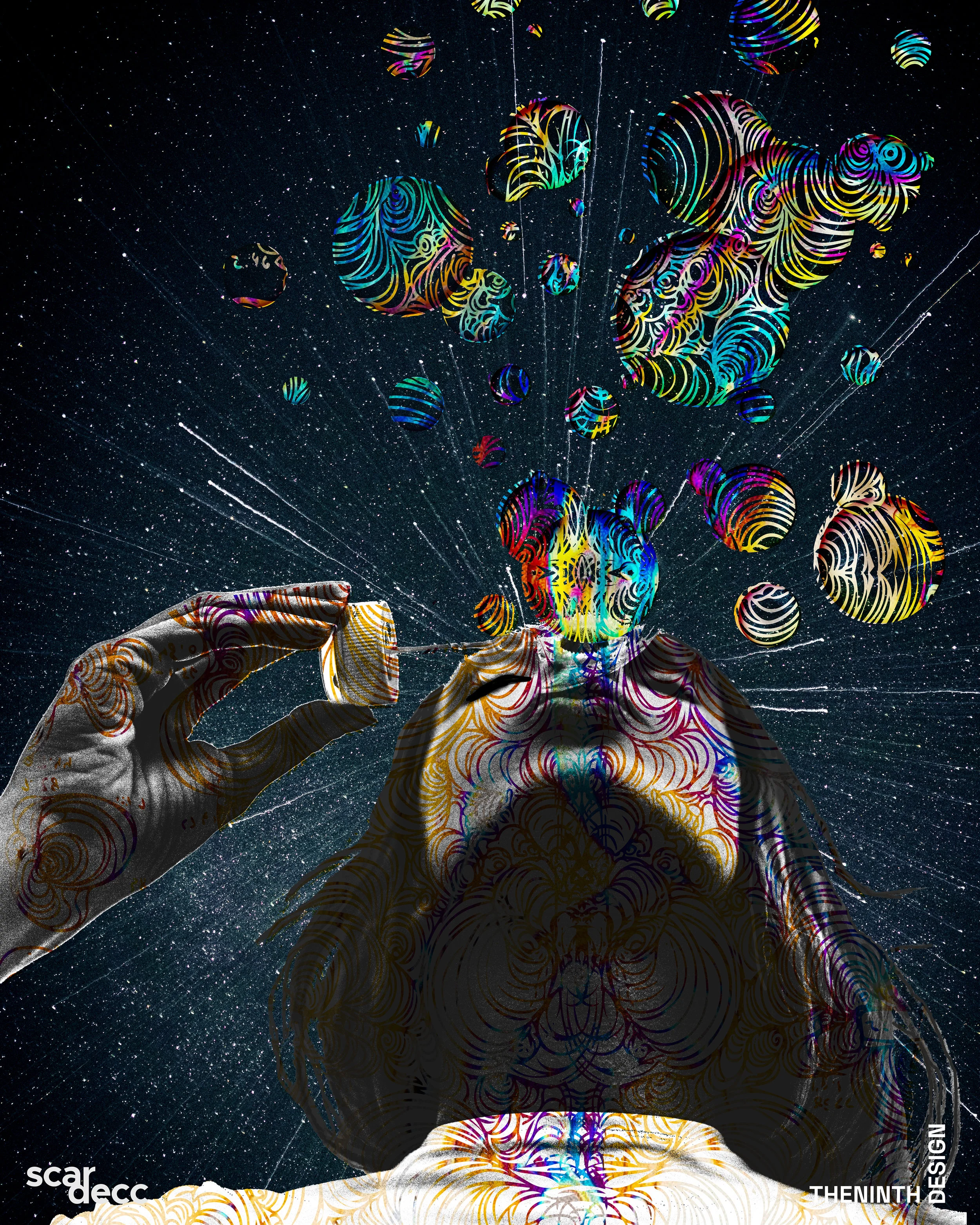 Cymatic Pattern by Ryan Scardecchio