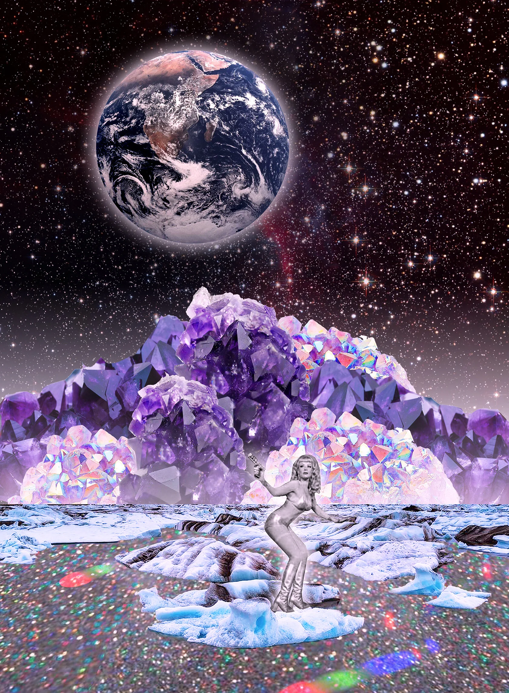 Moonshots 2019 ink and glitter on  aluminum 60x40.jpg
