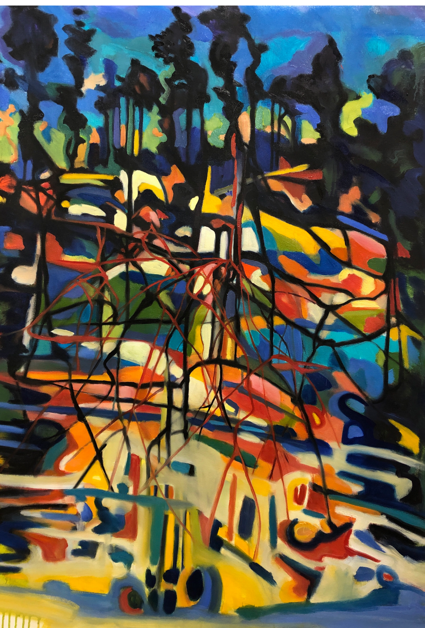 Evening Path Cartography by Hartini Gibson