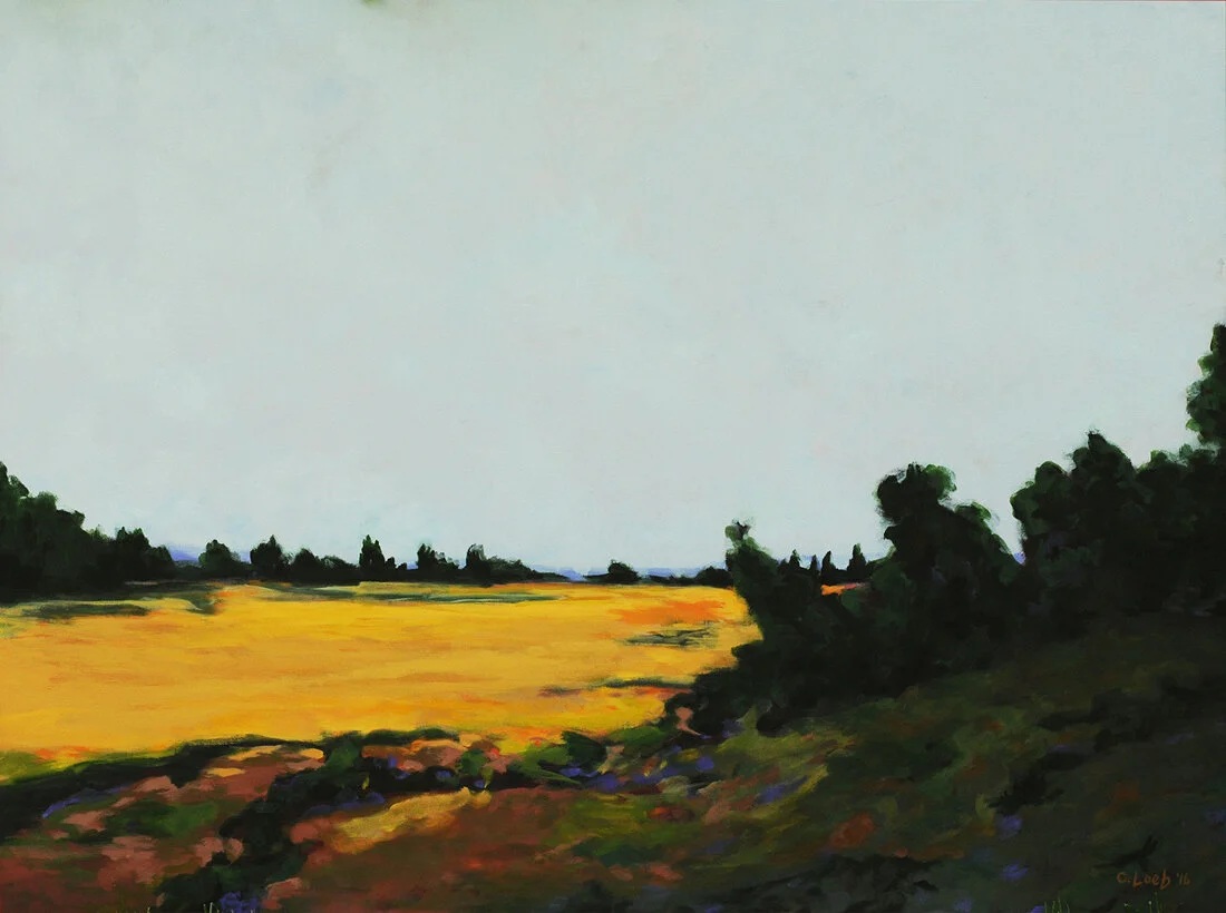 Yellow Field by Carol Loeb