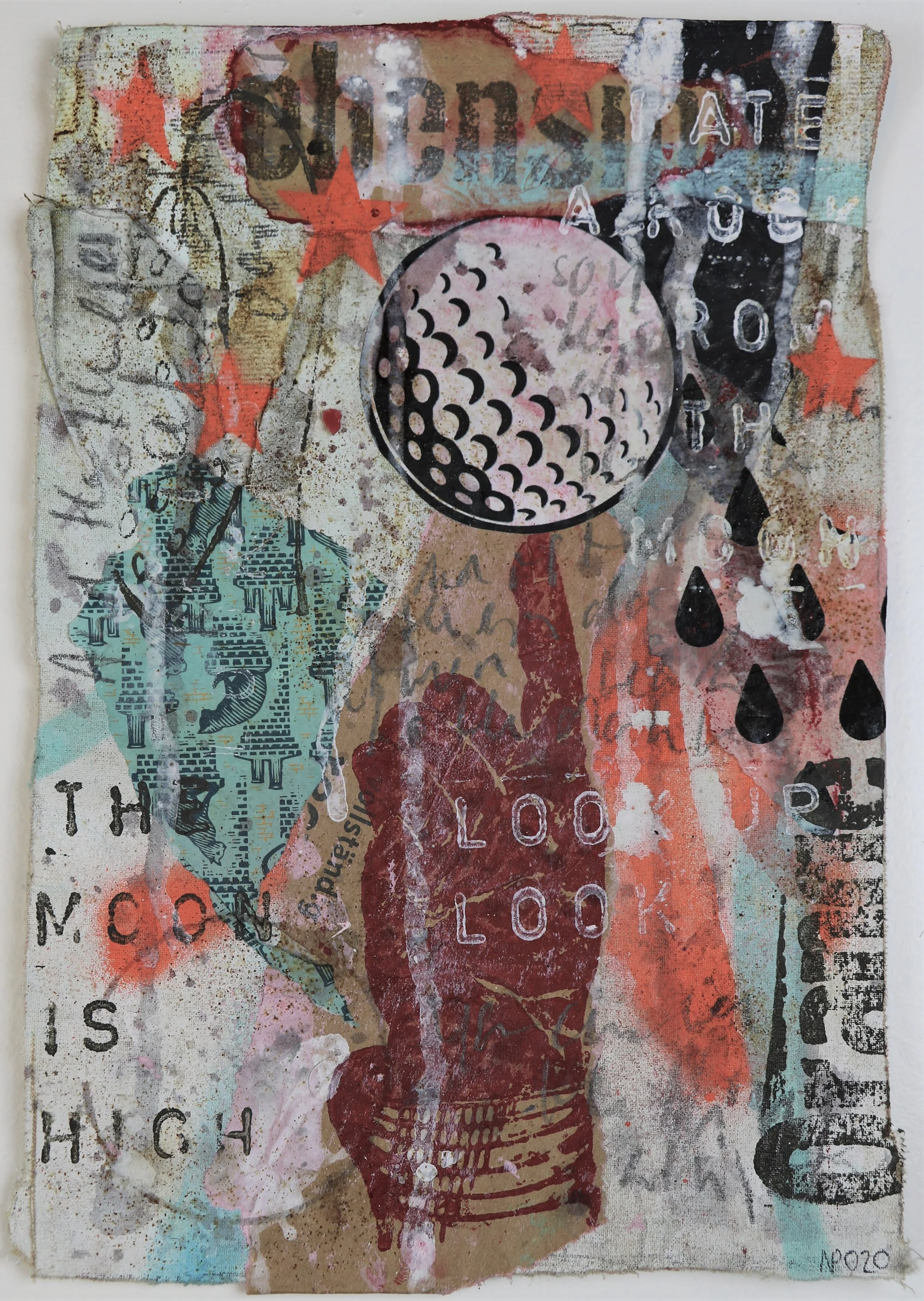 Look Up - The Moon by Nils Peters