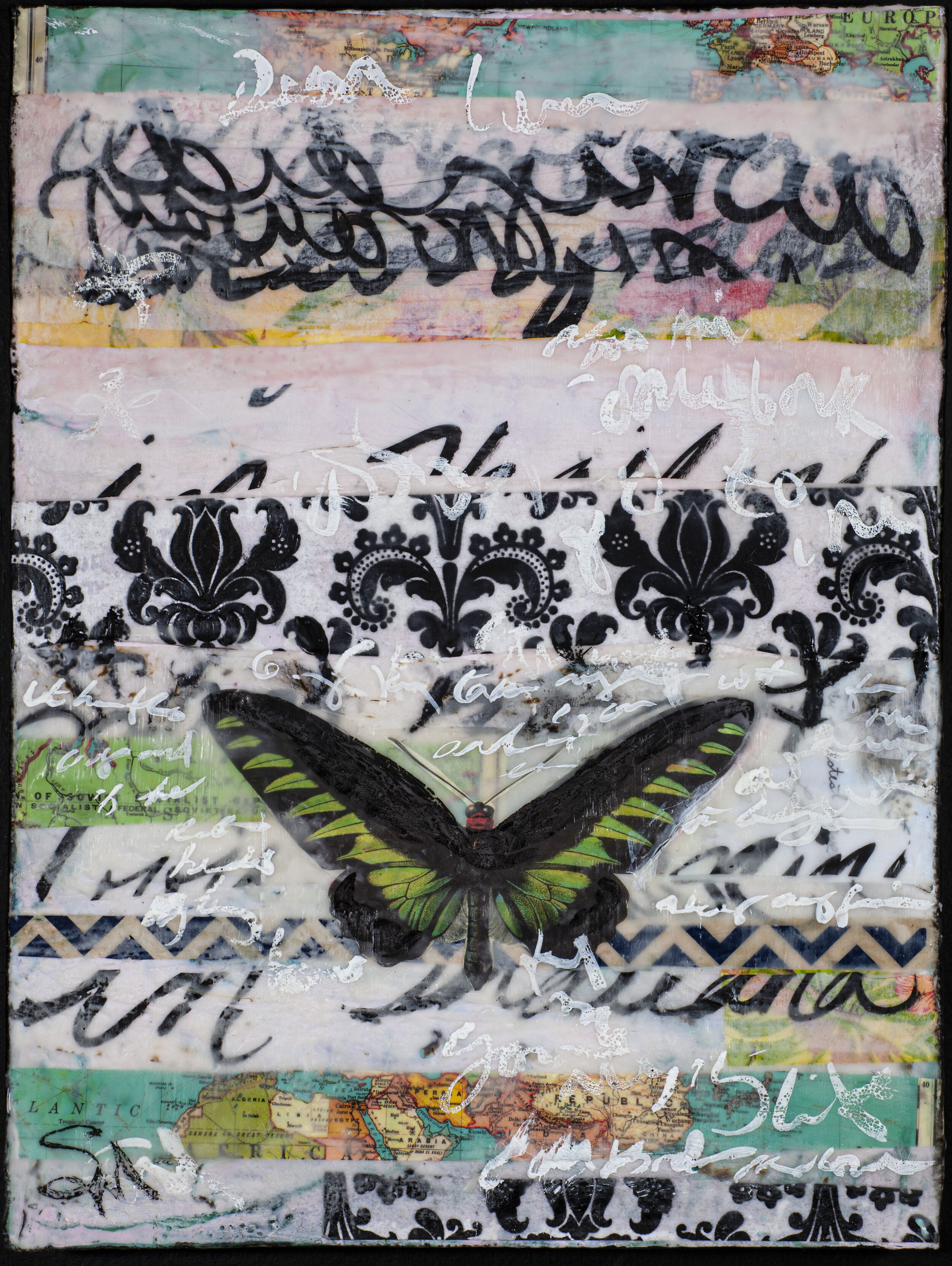 Chemistry (Triptych) by Suzanne Merritt