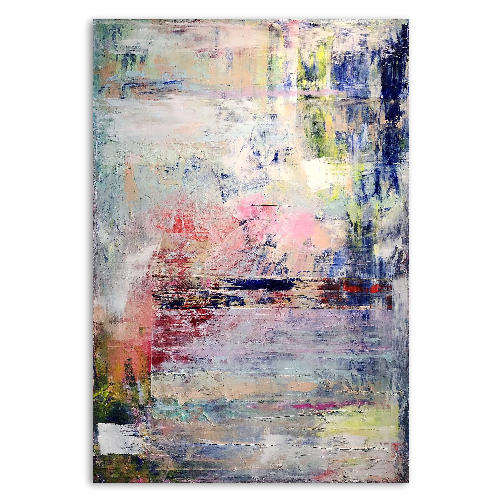 Pura Vida by Courtney KolkerAcrylic on canvas 60” x 40”$3800