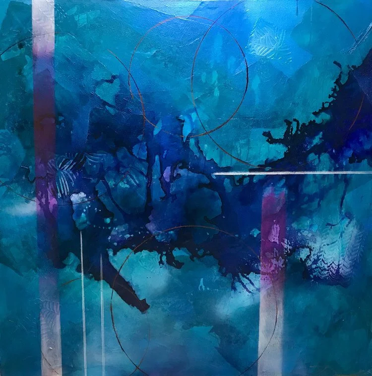 Healing Waters by Dana A. Kern$4,200.00Acrylic / Mixed Media on Canvas40” x 40”
