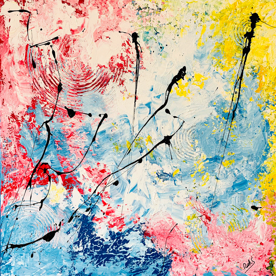 SAISONS 30x30 acrylic on stretched canvas 2019 US$950.gif