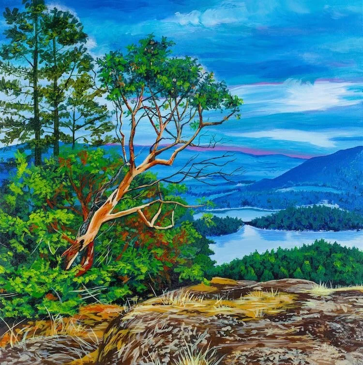 Worlds Greatest View 30x30 copyright 2016 Lori Morris .jpg