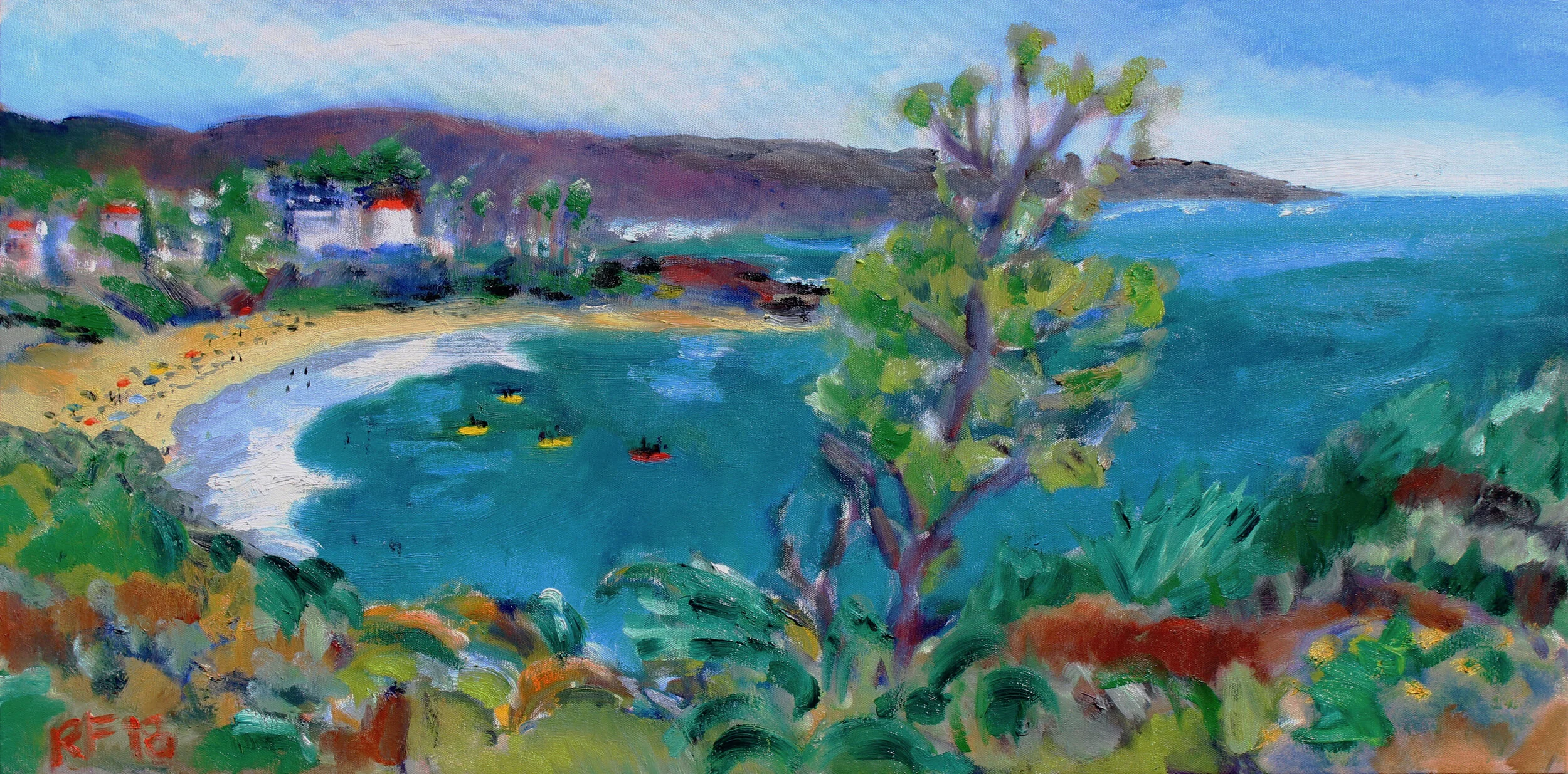 Crescent Bay Laguna Beach by Richard Fox