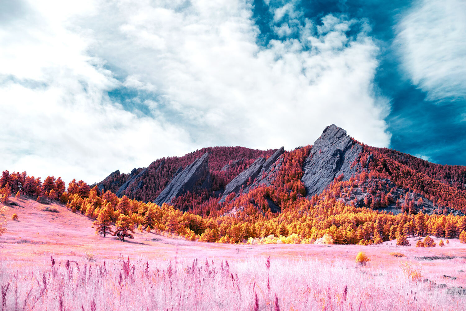 Boulder's Flatirons by Jack Seikaly
