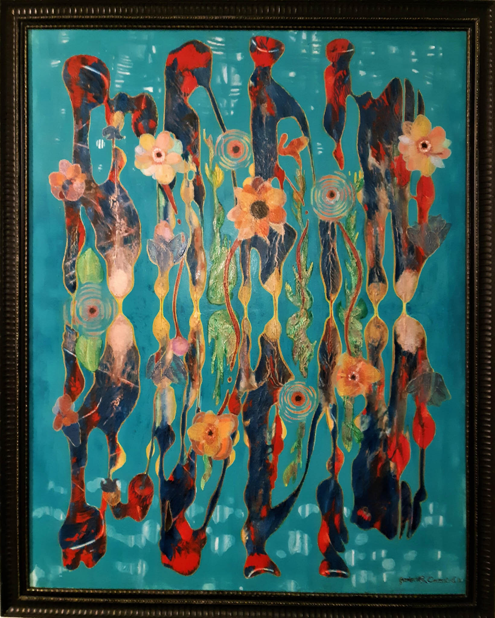 Dancing Beauties in the Hanging Gardens by Gordon R Carmichael