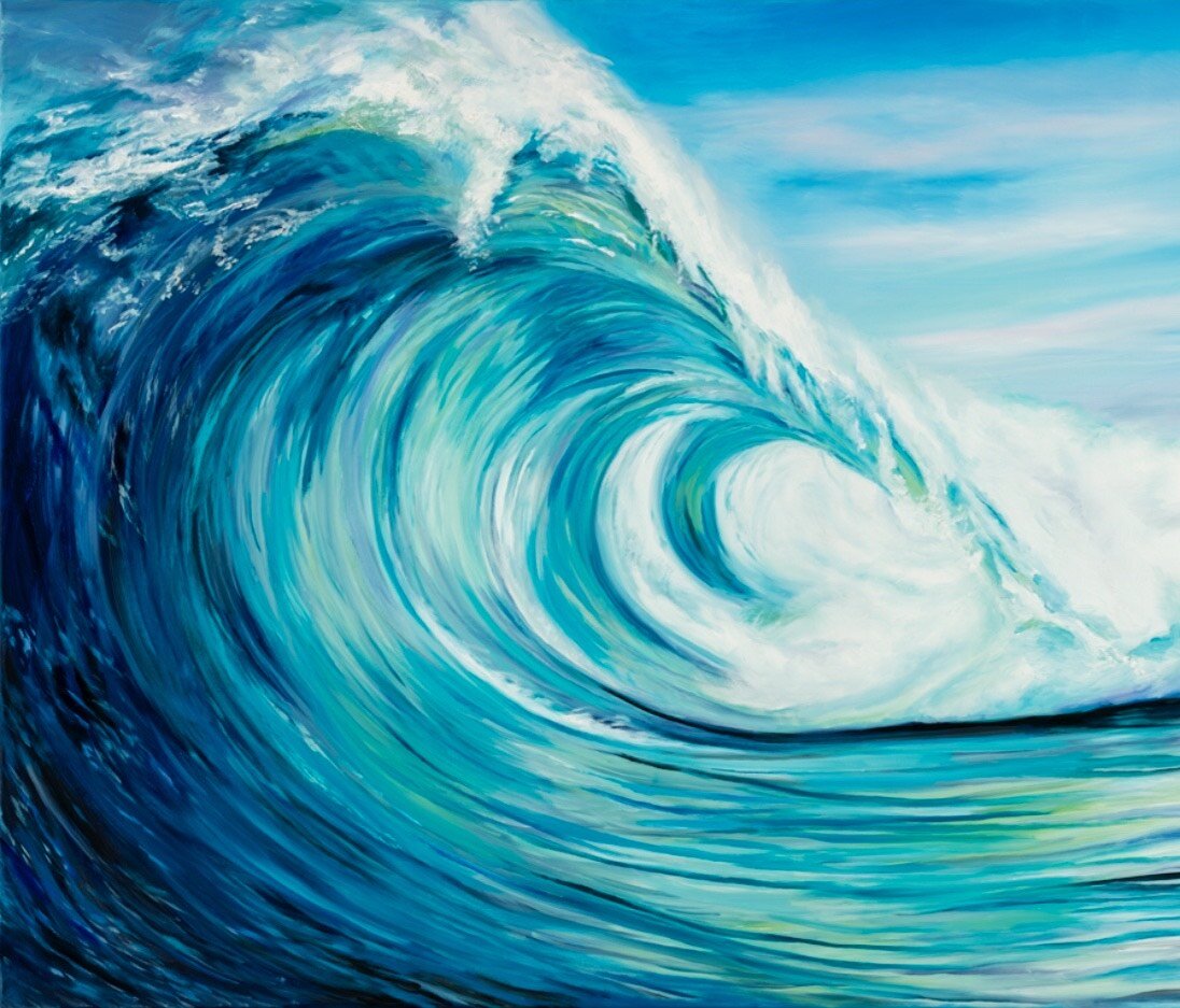 Ocean Wave by Andrea Kirk