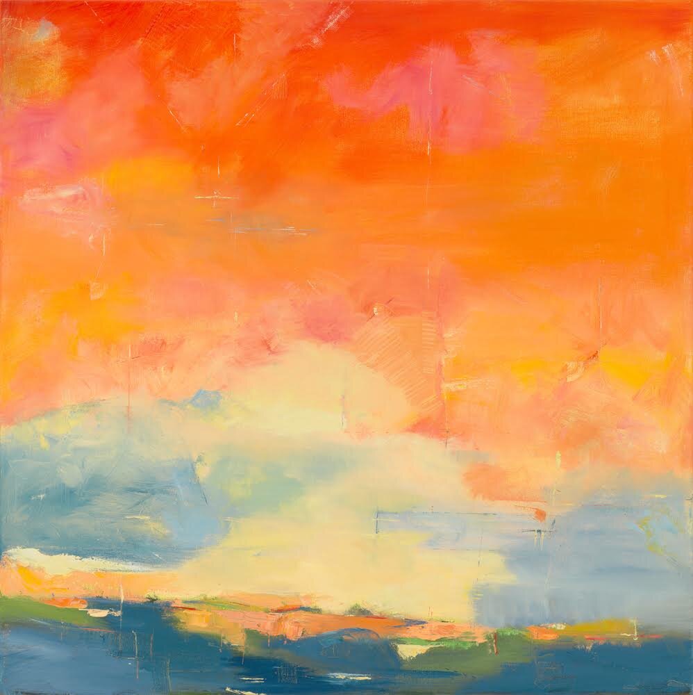 OLuc 40”x40” Oil on Canvas$4800