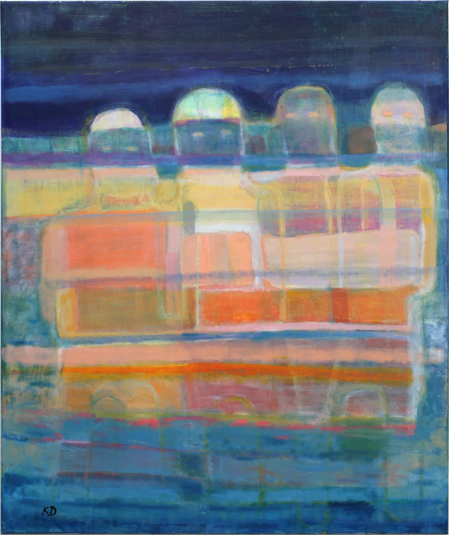 Karima Duchamp - diving blue - oil painting - 2021 - 47_x39_-2.jpg