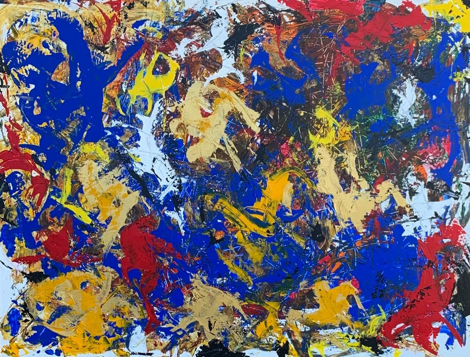 Abstract artwork by Marian Jones
