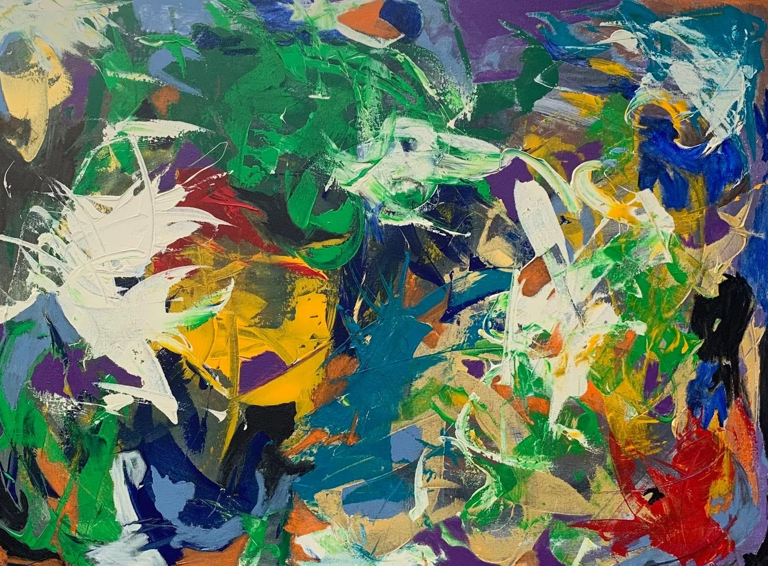 Abstract artwork by Marian Jones
